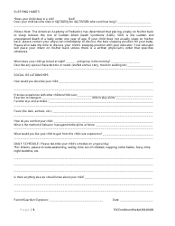 Family Child Care Enrollment Packet, Page 5