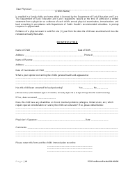 Family Child Care Enrollment Packet, Page 8