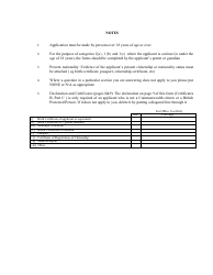 Application for Citizenship of Fiji - Fiji, Page 2