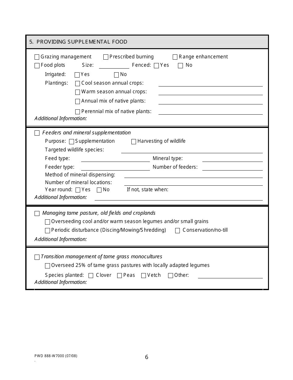 Form PWD888-W7000 - Fill Out, Sign Online and Download Printable PDF ...