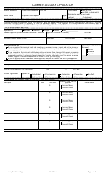 Document preview: Commercial Loan Application Form