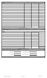 Commercial Loan Application Form, Page 3