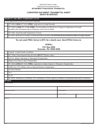 Form AD-1102 Retirement Processing Transmittal, Page 7
