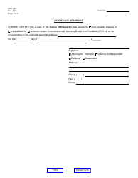 Form AOC-241 Notice of Relocation - Kentucky, Page 2