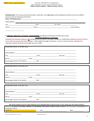 Form DHHS/DHSR/MHL5001 Initial Licensure Application Packet - Mental Health Licensure and Certification Section - North Carolina, Page 11
