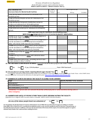 Form DHHS/DHSR/MHL5001 Initial Licensure Application Packet - Mental Health Licensure and Certification Section - North Carolina, Page 13