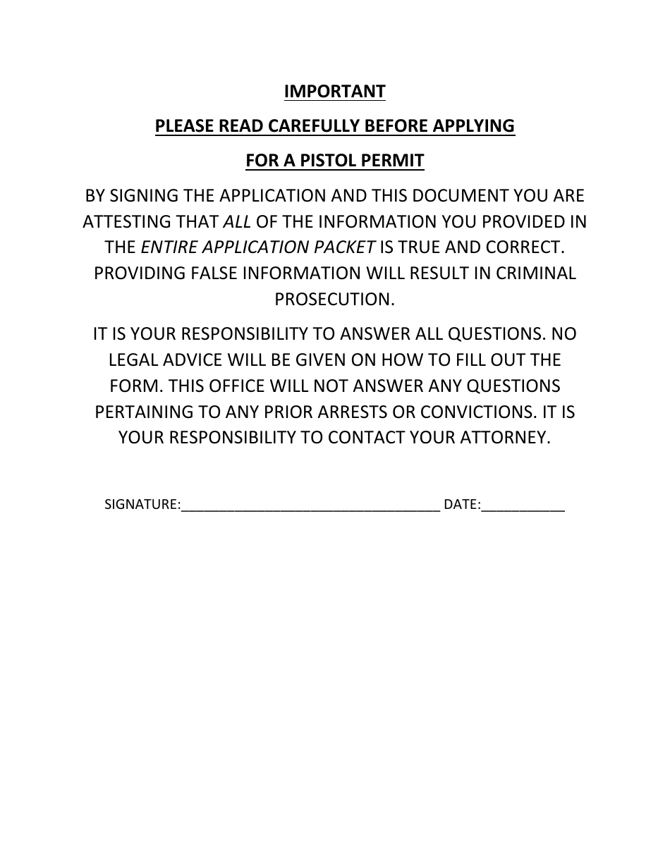 Form SP4-127 Application for a Pennsylvania License to Carry Firearms - County of Pike, Pennsylvania, Page 4
