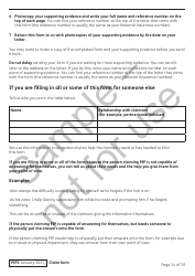 Form PIP2 Personal Independence Payment Information Booklet - Sample - United Kingdom, Page 14