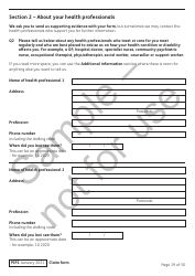 Form PIP2 Personal Independence Payment Information Booklet - Sample - United Kingdom, Page 19