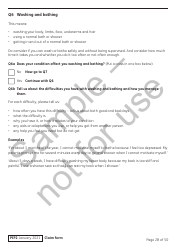 Form PIP2 Personal Independence Payment Information Booklet - Sample - United Kingdom, Page 28