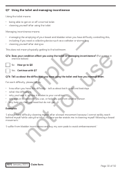 Form PIP2 Personal Independence Payment Information Booklet - Sample - United Kingdom, Page 30