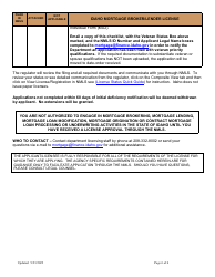 Idaho Mortgage Broker/Lender License Company New Application Checklist - Idaho, Page 6