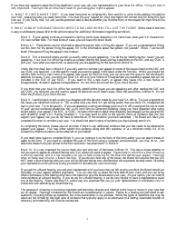 VA Form 9 Appeal to Board of Veterans&#039; Appeals, Page 4
