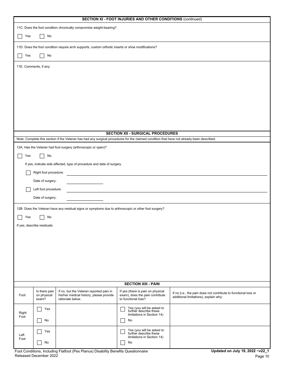 Foot Conditions, Including Flatfoot (Pes Planus) Disability Benefits ...