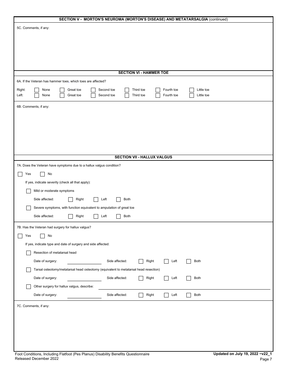 Foot Conditions, Including Flatfoot (Pes Planus) Disability Benefits ...