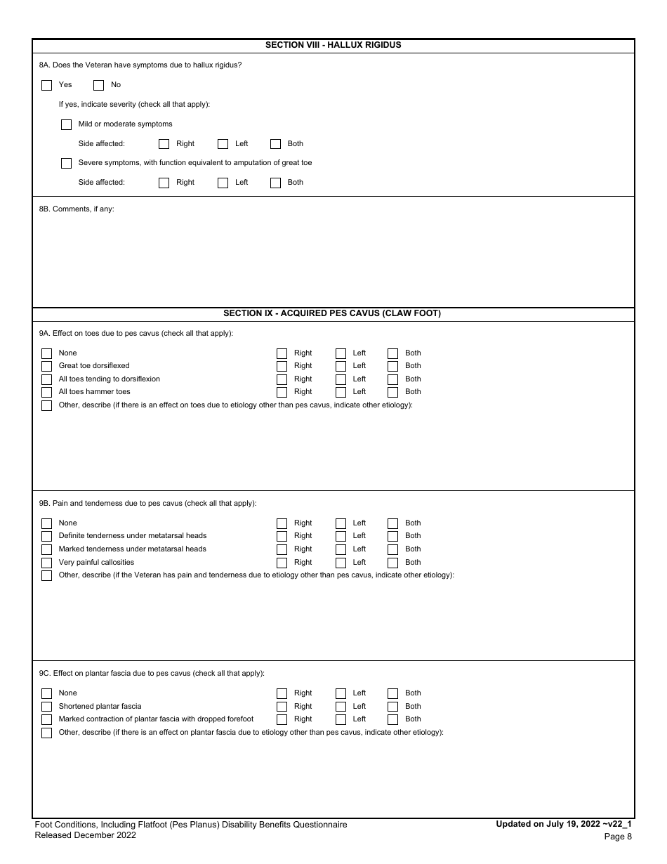 Foot Conditions, Including Flatfoot (Pes Planus) Disability Benefits ...