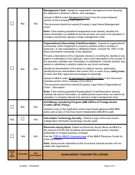 Hawaii Money Transmitter License Company New Application Checklist - Hawaii, Page 5