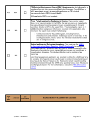 Hawaii Money Transmitter License Company New Application Checklist - Hawaii, Page 6