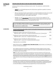 Form LSW-01 Application for License - Licensed Social Worker - Hawaii, Page 2