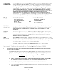 Form LSW-01 Application for License - Licensed Social Worker - Hawaii, Page 3