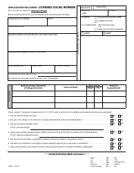 Form LSW-01 Application for License - Licensed Social Worker - Hawaii, Page 5