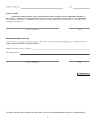 Form LSW-01 Application for License - Licensed Social Worker - Hawaii, Page 6