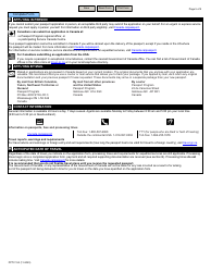 Form PPTC153 Adult General Passport Application for Canadians 16 Years of Age or Over Applying in Canada or the Usa - Canada, Page 5