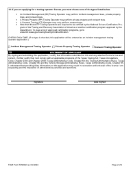 TDLR Form TOW002 Towing Operator and Vehicle Storage Facility Employee License Application - Texas, Page 4