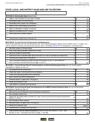 Form CDTFA-401-GS State, Local, and District Sales and Use Tax Return - Motor Vehicle Fuel - California, Page 3