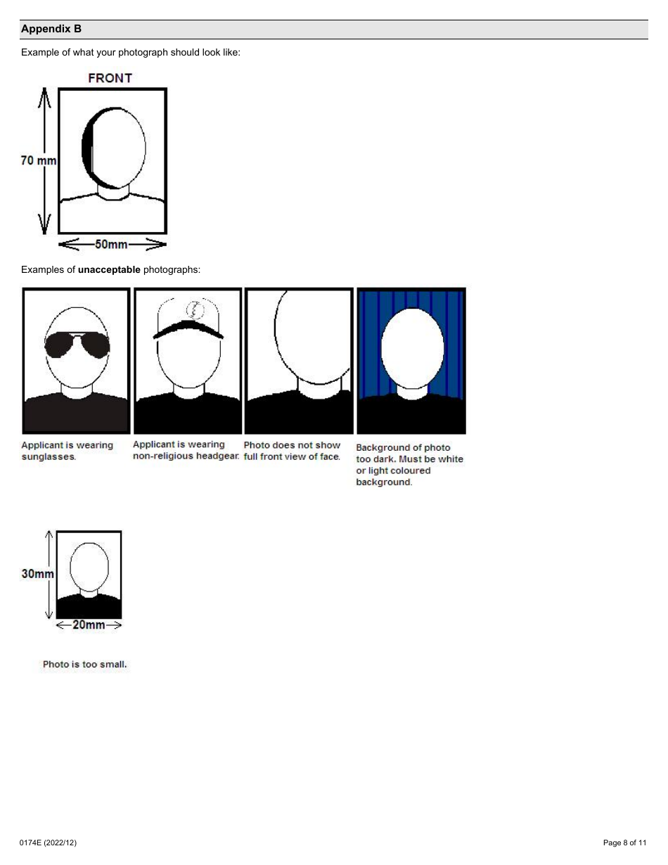 Instructions for Form 0176E Application for a Security Guard and / or Private Investigator Agency Licence - Sole Proprietorships - Ontario, Canada, Page 8