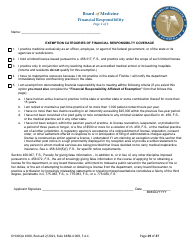 Form DH-MQA1000 Medical Doctor Application for Licensure - Florida, Page 19