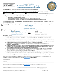 Form DH-MQA1000 Medical Doctor Application for Licensure - Florida, Page 24
