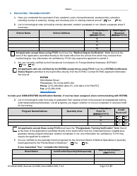 Form DH-MQA1000 Medical Doctor Application for Licensure - Florida, Page 7