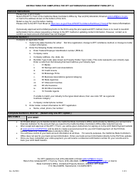 Form EFT-1 Authorization Agreement for Electronic Funds Transfer - California, Page 2