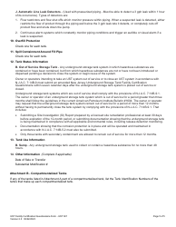 Instructions for Form UST021 Underground Storage Tank Facility Certification Questionnaire - New Jersey, Page 5