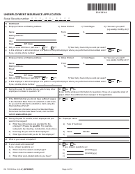 Form DE1101ID Unemployment Insurance Application - California, Page 4