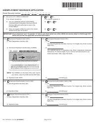 Form DE1101ID Unemployment Insurance Application - California, Page 9