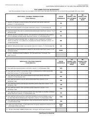 Form CDTFA-501-DD Supplier of Diesel Fuel Tax Return - California, Page 3