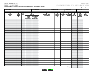 Form CDTFA-501-DB Exempt Bus Operator Diesel Fuel Tax Return - California, Page 4
