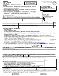 Document preview: Form JD-FM-3 Summons - Family Actions - Connecticut