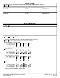 Diabetic Sensory-Motor Peripheral Neuropathy Disability Benefits Questionnaire, Page 2