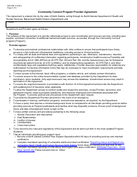 Form SFN986 Community Connect Program Provider Application - North Dakota, Page 3