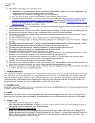 Form SFN986 Community Connect Program Provider Application - North Dakota, Page 4