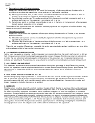 Form SFN986 Community Connect Program Provider Application - North Dakota, Page 5