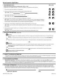 Form DOS1694-F-A Home Inspector License Application - New York, Page 4