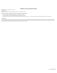 Form LTC-77 Handgun Licensing Renewal Application - Texas, Page 2