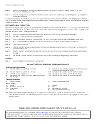 Form CDTFA-501-MJ Aircraft Jet Fuel Dealer Tax Return - California, Page 4