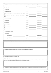 Neck (Cervical Spine) Conditions Disability Benefits Questionnaire, Page 2