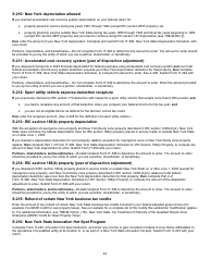Instructions for Form IT-225 New York State Modifications - New York, Page 24