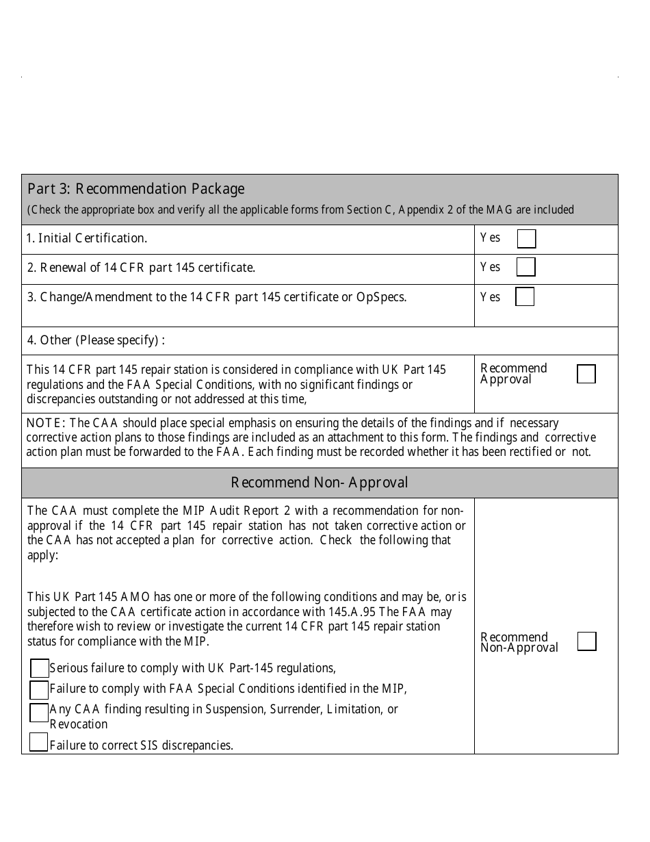 Appendix 2 FAA Mip Audit Report 2 - United Kingdom, Page 5